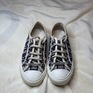 Dior Blue and White Women's Sneakers